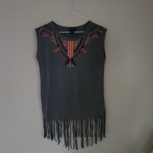 Fringe top